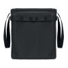 Foldable RPET organizer bag black
