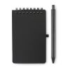 Water repellent notepad black | No Branding | not available | not available | not available