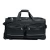 Duffle bag trolley 600D RPET black | No Branding | not available | not available | not available