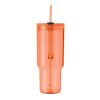 RPET tumbler 1200ml transparent/orange | No Branding | not available | not available