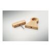 Bamboo bottle stand & opener wood