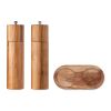 Acacia salt & pepper grinders wood