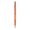 Recycled aluminium ball pen orange