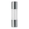 2-in-1 salt and pepper mill silver