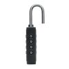 TSA 4-digit combination lock black
