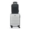 15" hard shell RPET backpack black