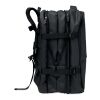 Extendable RPET backpack 20L black