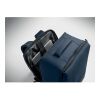 RPET backpack w/vacuum bag 18L navy blue