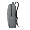 15" PU RPET laptop backpack grey