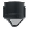 Double wall mug coffee filter black