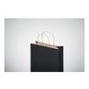 Small Gift paper bag 90 gr/m² black | No Branding | not available | not available | not available