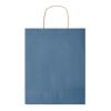 Medium Gift paper bag  90 gr/m² blue | No Branding | not available | not available | not available