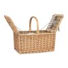 Wicker picnic basket 4 people wood | No Branding | not available | not available