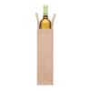 Jute wine bag for one bottle beige | No Branding | not available | not available | not available