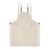 Organic cotton apron 340 gr/m² beige | No Branding | not available | not available | not available