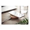 Round shaped wireless charging pad 10W beige | No Branding | not available | not available