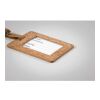 Cork luggage tag and strap beige | No Branding | not available | not available