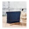 Recycled denim cosmetic pouch blue | No Branding | not available | not available | not available