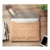 Cork laptop bag magnetic flap beige | No Branding | not available | not available | not available
