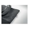 RPET felt shopping bag with coloured base grey | No Branding | not available | not available | not available