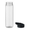 Sports RPET bottle with flip lid 650ml black | No Branding | not available | not available | not available