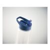 Sports RPET bottle with flip lid 650ml royal blue | No Branding | not available | not available | not available
