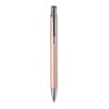 Classic recycled aluminium ball pen Beige/Red | No Branding | not available | not available