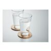 Set of 6 bamboo coasters wood | No Branding | not available | not available | not available