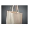 Organic cotton shopping bag 180 gr/m² beige | No Branding | not available | not available | not available