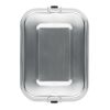 Stainless steel lunch box matt silver | No Branding | not available | not available | not available