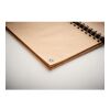 A5 ring bound Bamboo notebook wood | No Branding | not available | not available