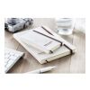 A6 canvas notebook lined beige | No Branding | not available | not available | not available