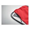 Large drawstring bag 300D RPET red | No Branding | not available | not available | not available