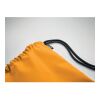Large drawstring bag 300D RPET orange | No Branding | not available | not available | not available