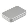 Playing cards in tin box matt silver | No Branding | not available | not available