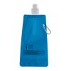 Foldable water bottle transparent/blue | No Branding | not available | not available