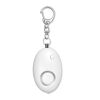 Personal alarm with key ring white | No Branding | not available | not available