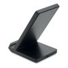 Bamboo wireless charge stand 5W black | No Branding | not available | not available