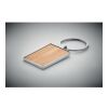 Rectangular key ring bamboo wood | No Branding | not available | not available | not available