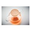 Teapot borosilicate glass 850ml transparent | No Branding | not available | not available | not available