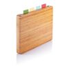 Cutting board with 4pcs hygienic boards brown | No Branding | not available | not available
