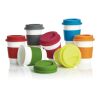 PLA coffee cup orange-white | No Branding | not available | not available