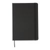 Standard hardcover PU notebook A5 black | No Branding | not available | not available