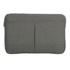 Laptop sleeve 15” PVC free anthracite | No Branding | not available | not available | not available