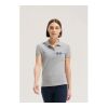 PEOPLE WOMEN'S POLO 210 Grey Melange 2 | XL | No Branding | not available | not available | not available