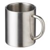Stainless steel mug (250 ml) Braylen silver