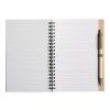 Stella wire bound notebook with ballpen light green | No Branding | not available | not available