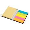 Cardboard sticky note holder Belinda black | No Branding | not available | not available
