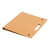 Writing folder Keisha, Cardboard brown | No Branding | not available | not available