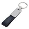 Steel and PU key holder Keon black | No Branding | not available | not available